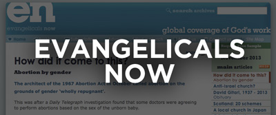 Click here to go to the Evangelicals Now website